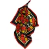 Henelle Silk Bandana In Night Bloom