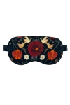 Henelle Silk Sleep Mask In Black