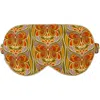 Henelle Silk Sleep Mask In Butterfly Effect Citrus