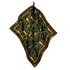 Henelle Silk Bandana In Black