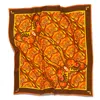 Henelle Women's Butterfly Effect Sunset Large Silk Scarf