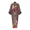 Henelle Duster Robe In Animal Print