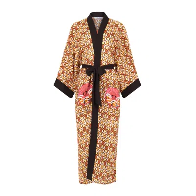 Henelle Women's Surfrider Sunset Kimono In Multi