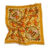 Henelle Large Silk Scarf In Neutral