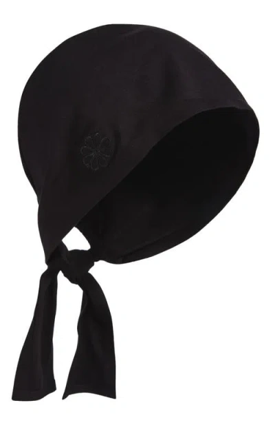 Henna & Hijabs Signature Tie Back Underscarf In Black