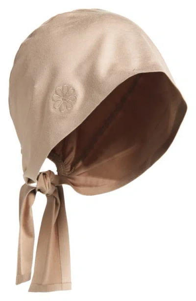 Henna & Hijabs Signature Tie Back Underscarf In Brown