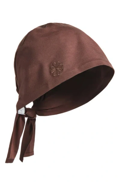 Henna & Hijabs Signature Tie Back Underscarf In Brown