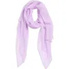 Henna & Hijabs Silk & Modal Long Scarf In Purple