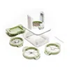 Henning Lee 4-in-1 Fresh Prep Fruit And Veggie Slicer In Green