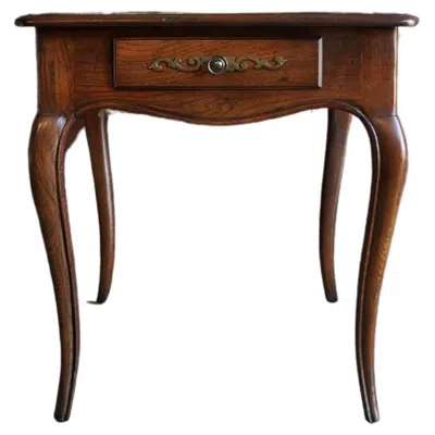 Pre-owned Henredon Four Centuries End Table In Brown