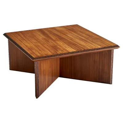 Pre-owned Henredon Frank Lloyd Wright, Coffee Table, Mahogany, Usa, 1950s In Brown