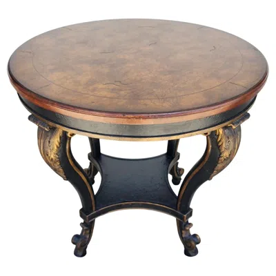 Pre-owned Henredon French Louis Xv Center Occasional Table In Brown