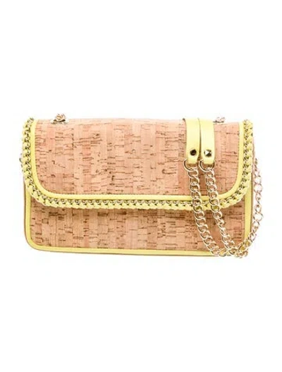 Pre-owned Henri Bendel Bamboo Shoulder Bag In Neutral