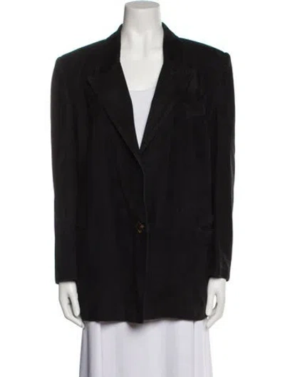 Pre-owned Henri Bendel Blazer In Black