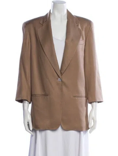 Pre-owned Henri Bendel Blazer In Neutral