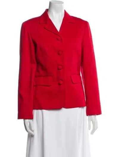 Pre-owned Henri Bendel Blazer In Red