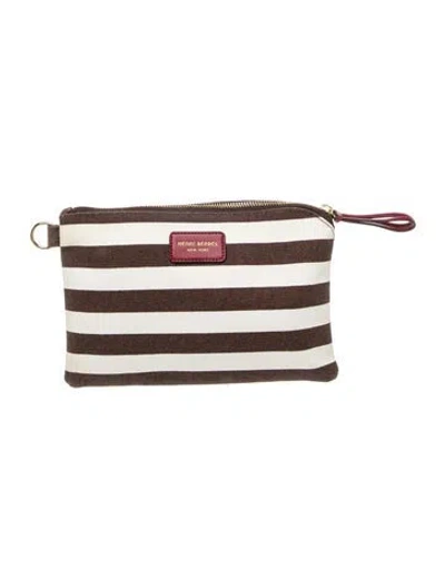 Pre-owned Henri Bendel Canvas Belt Bag In Multi