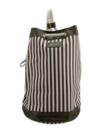 Pre-owned Henri Bendel Canvas Bucket Bag In Multi