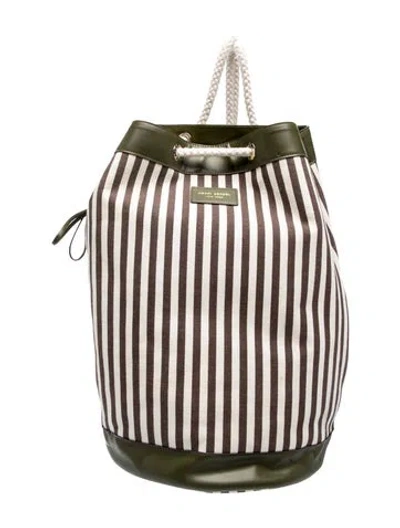 Pre-owned Henri Bendel Canvas Bucket Bag In Multi