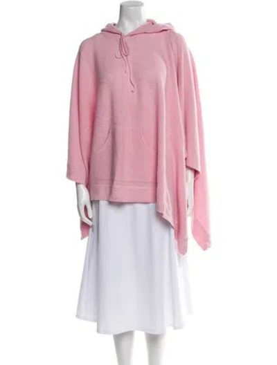 Pre-owned Henri Bendel Cashmere Crew Neck Sweater W/ Tags In Pink