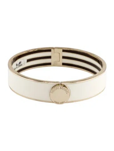 Pre-owned Henri Bendel Enamel Bangle Bracelet, 7.5" In Multi