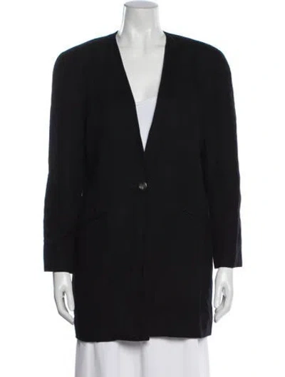 Pre-owned Henri Bendel Evening Jacket In Blue