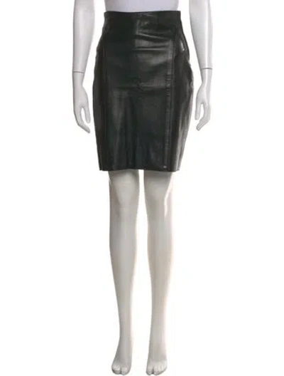 Pre-owned Henri Bendel Knee-length Skirt In Black
