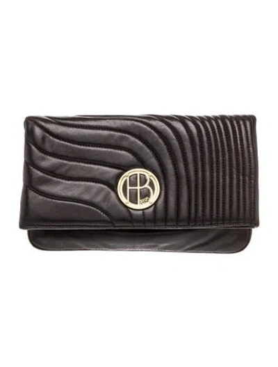 Pre-owned Henri Bendel Leather Clutch In Multi