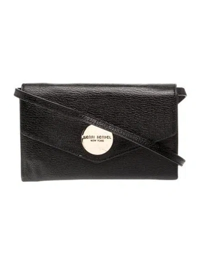 Pre-owned Henri Bendel Leather Crossbody Bag In Black