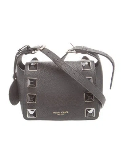 Pre-owned Henri Bendel Leather Crossbody Bag In Black