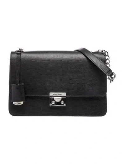 Pre-owned Henri Bendel Leather Crossbody Bag In Black