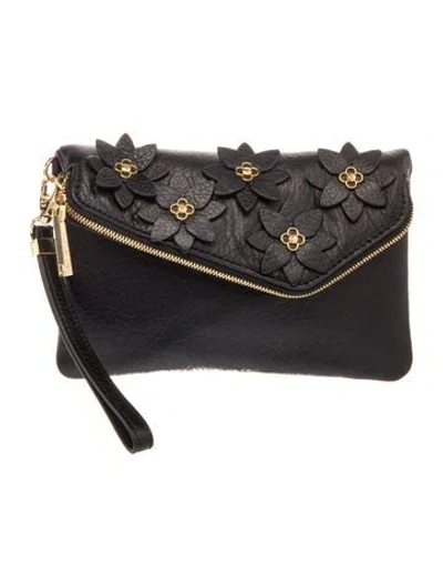 Pre-owned Henri Bendel Leather Crossbody Bag In Blue