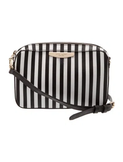 Pre-owned Henri Bendel Leather Crossbody Bag Medium In Black