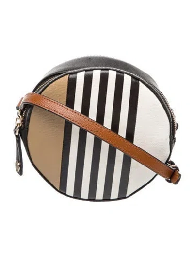 Pre-owned Henri Bendel Leather Crossbody Bag In Neutral
