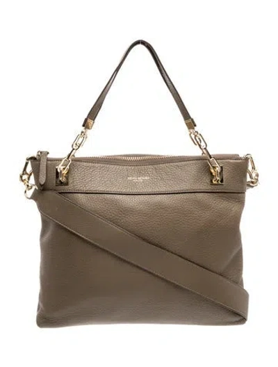 Pre-owned Henri Bendel Leather Shoulder Bag In Brown