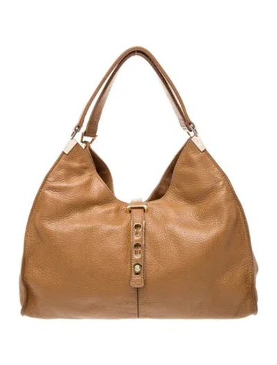 Pre-owned Henri Bendel Leather Shoulder Bag In Brown