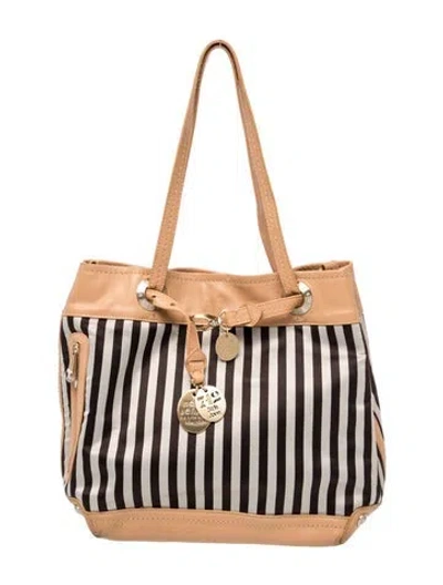 Pre-owned Henri Bendel Leather Shoulder Bag In Brown