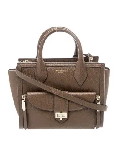 Pre-owned Henri Bendel Leather Shoulder Bag In Brown