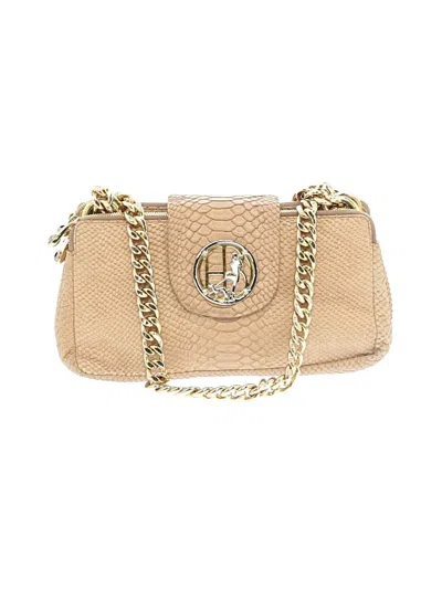 Pre-owned Henri Bendel Leather Shoulder Bag In Gold