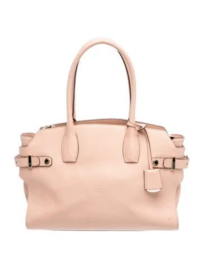 Pre-owned Henri Bendel Leather Shoulder Bag In Neutral