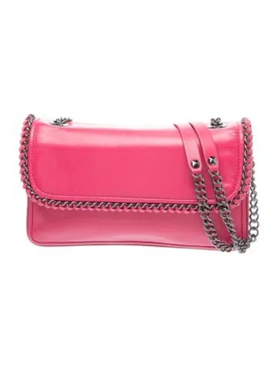 Pre-owned Henri Bendel Leather Shoulder Bag In Pink