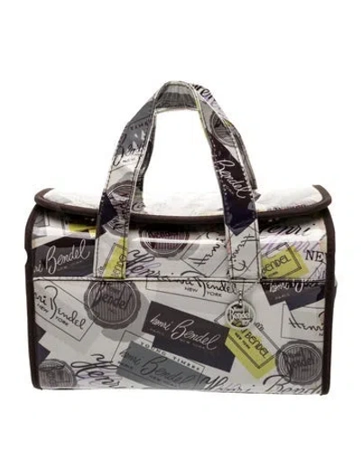 Pre-owned Henri Bendel Leather Top Handle Bag In Multi