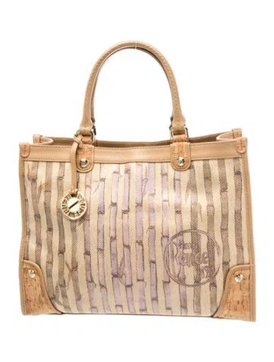Pre-owned Henri Bendel Leather Tote In Neutral