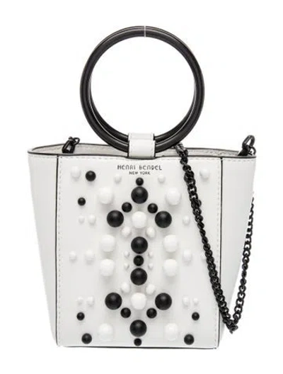 Pre-owned Henri Bendel Leather Tote In White