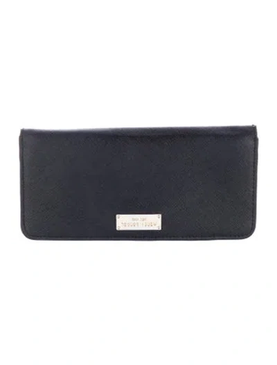 Pre-owned Henri Bendel Leather Wallet In Black