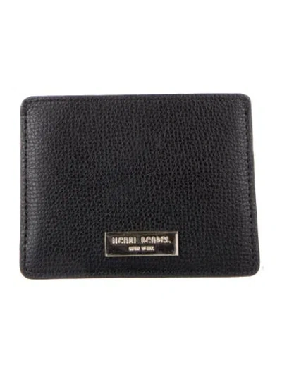 Pre-owned Henri Bendel Leather Wallet In Black