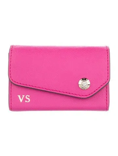 Pre-owned Henri Bendel Leather Wallet In Pink