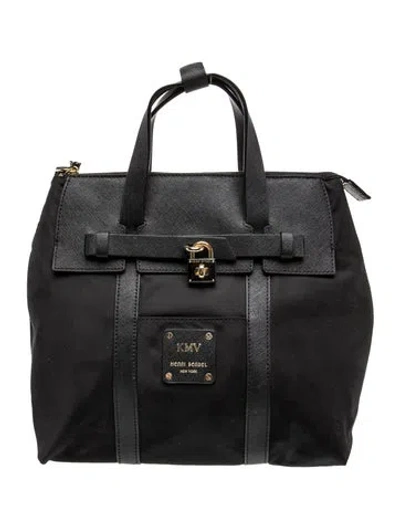 Pre-owned Henri Bendel Nylon Backpack In Black