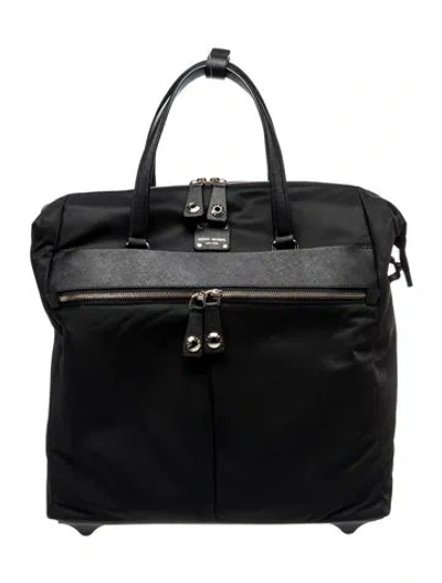 Pre-owned Henri Bendel Nylon Briefcase In Black