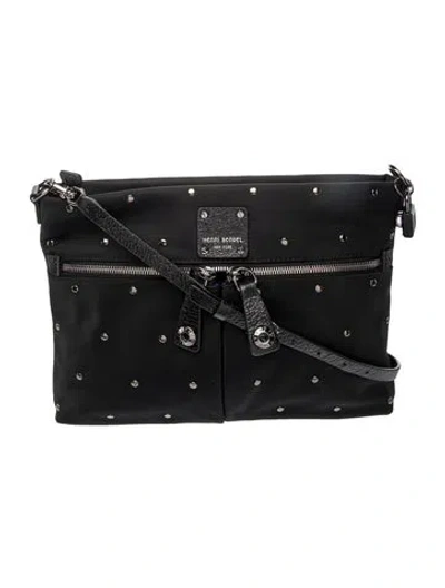 Pre-owned Henri Bendel Nylon Crossbody Bag In Black